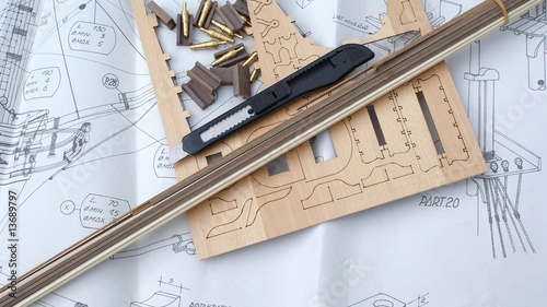 Bilde på lerret Model kit