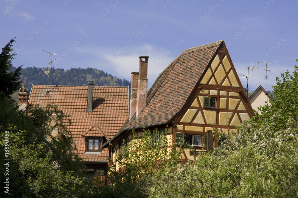 Kaysersberg, maisons traditionnelles