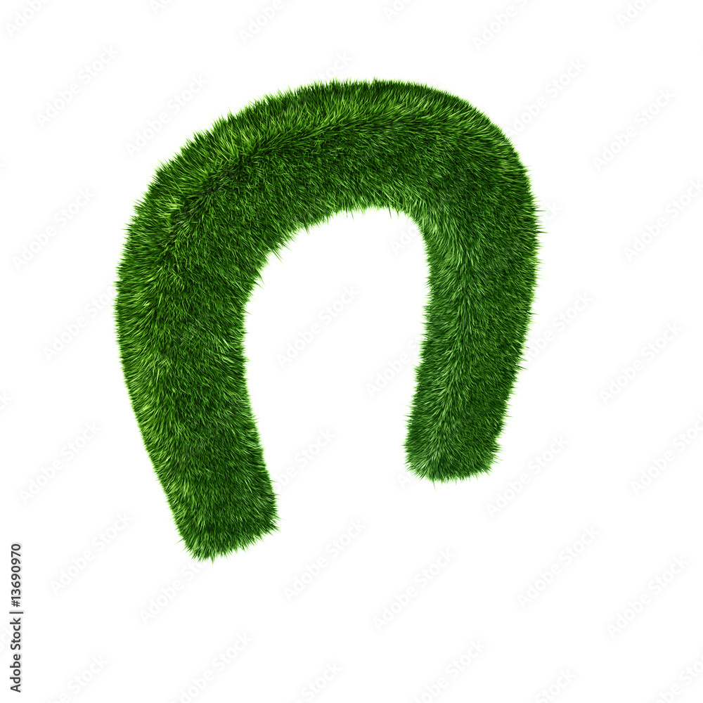 Green Grassed Horseshoe Green Grassed Horseshoe
