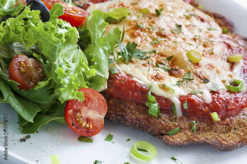 Obraz na plátne Chicken Parmigiana