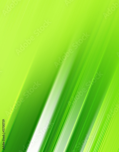 Green abstract motive