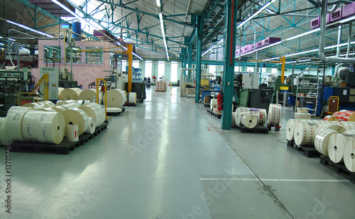 Obraz na płótnie industrie w salonie