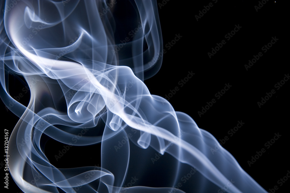 blue smoke on black blue smoke on black