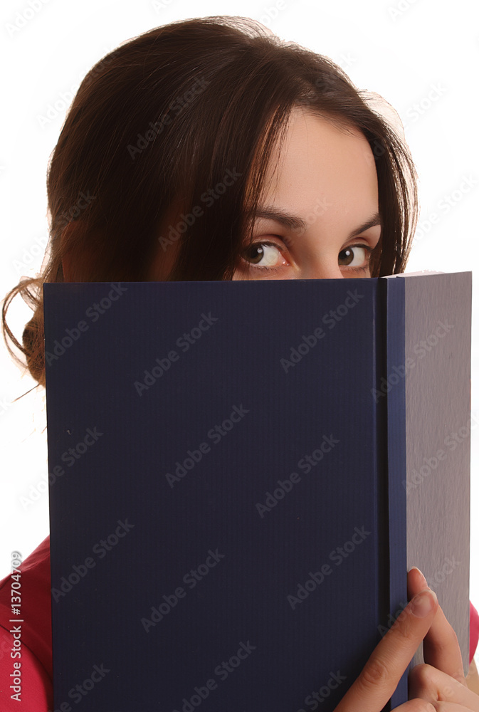behind a book behind a book