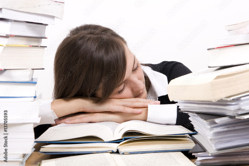 studying woman studying woman