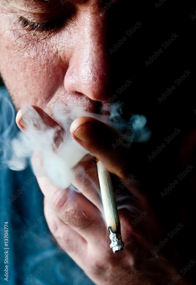 Fototapeta premium Smoker