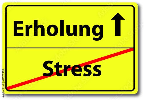 Stress, Erholung