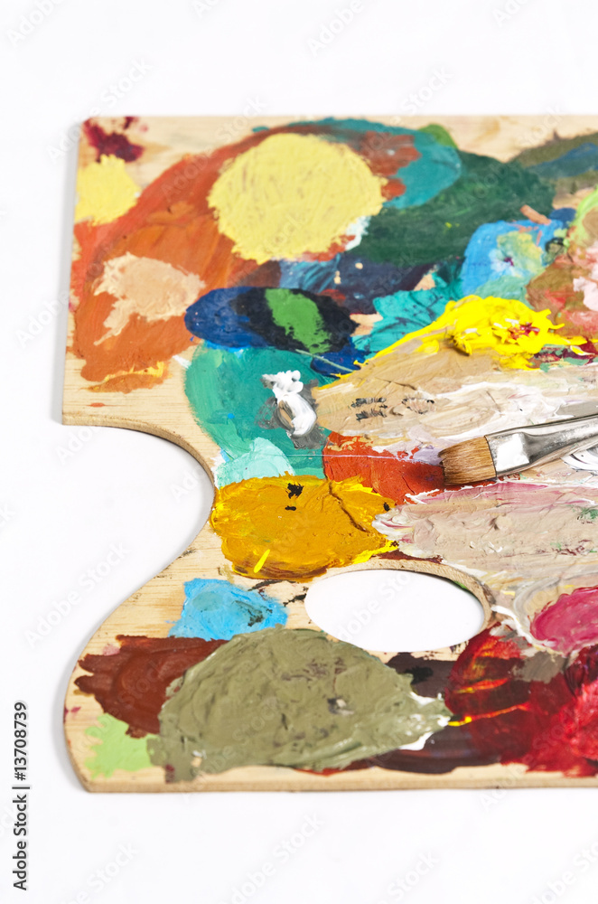 Naklejka premium Artist's palette