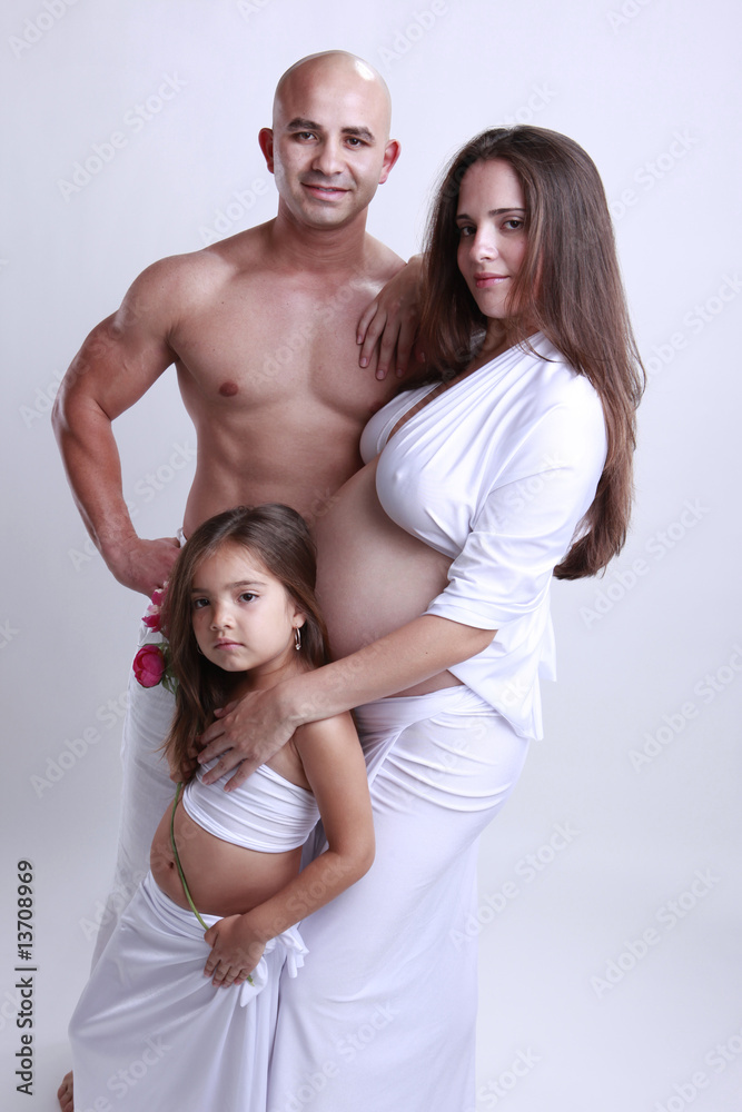 Family expecting a newborn