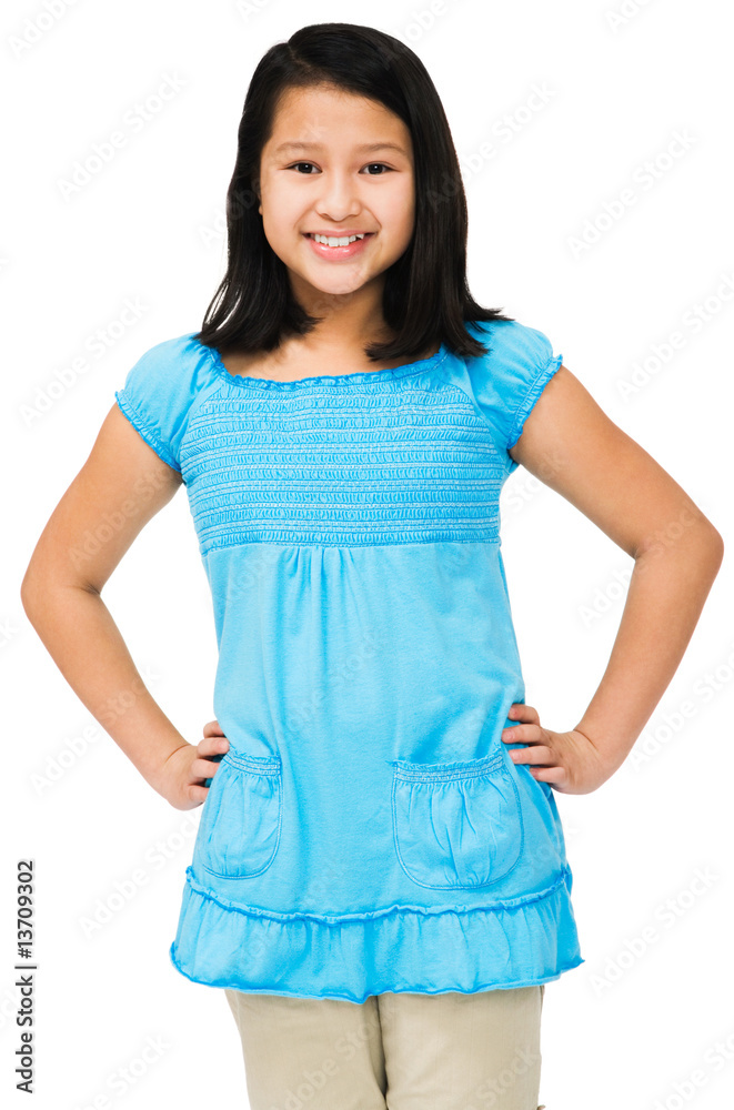 Fototapeta premium Asian girl posing