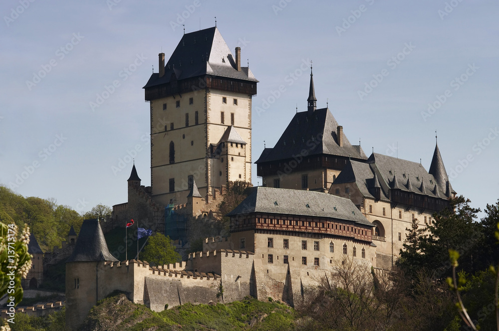 Karlstejn - Gothic castle founded 1348