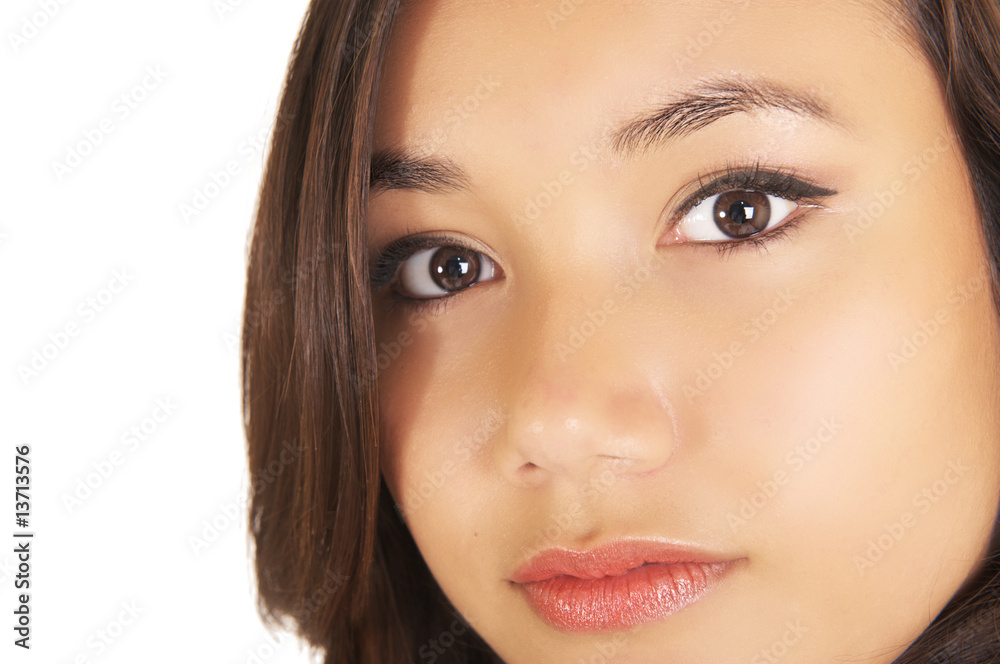 Beautiful young model in the studio Beautiful young model in the studio