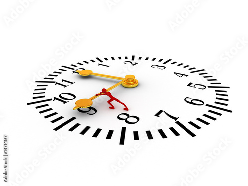 Push the time