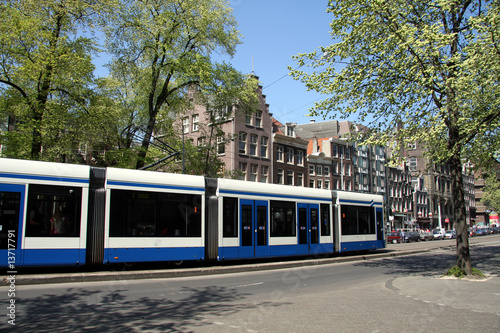 Tramway à Amsterdam