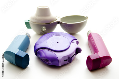 Verschiedene Inhaler