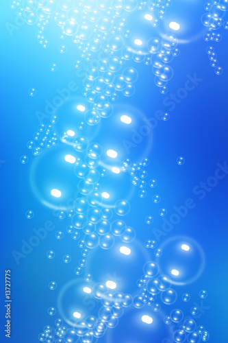 Water bubbles background