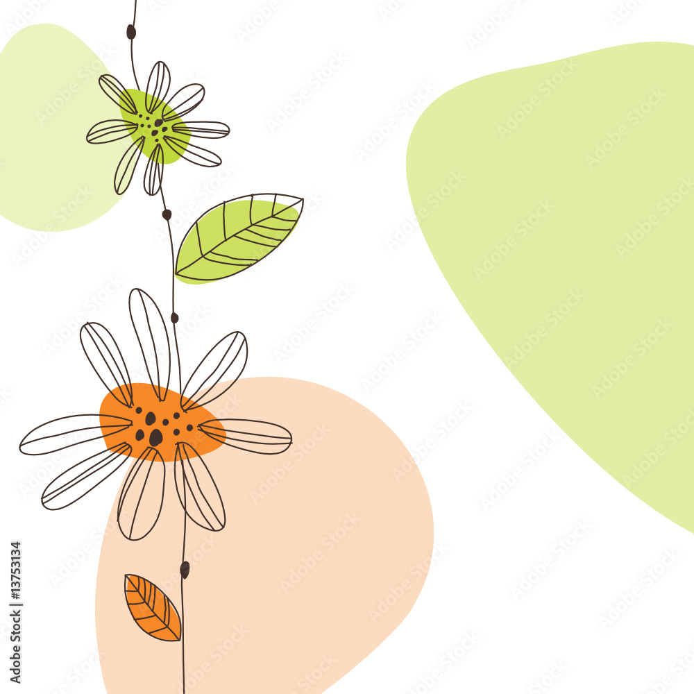 Obraz premium Greeting card