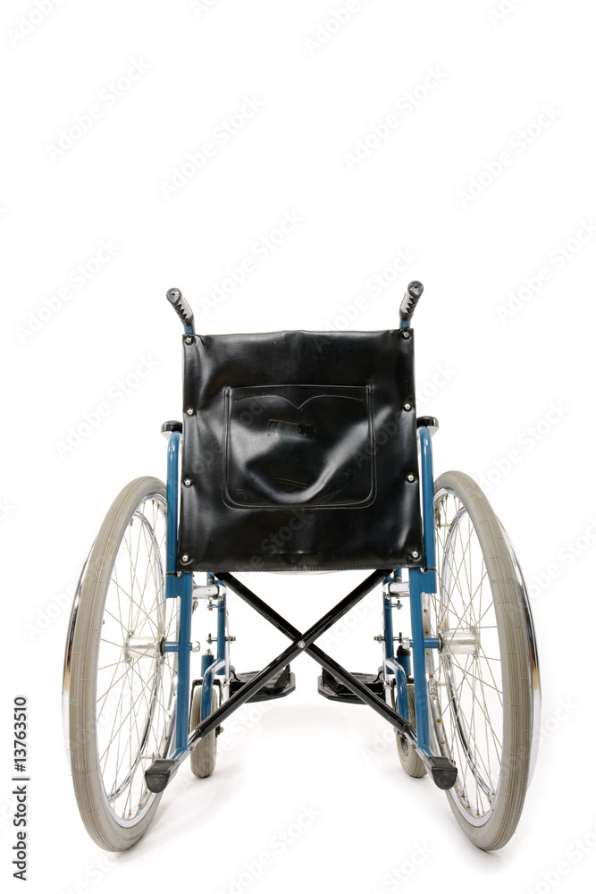 Rollstuhl, freigestellt Rollstuhl, freigestellt