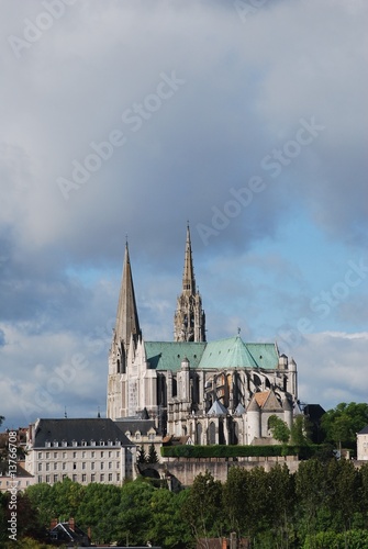 Obraz na płótnie cathédrale Notre Dame de Chartres 