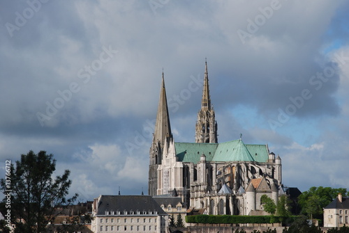 Obraz na płótnie cathédrale Notre Dame de Chartres 