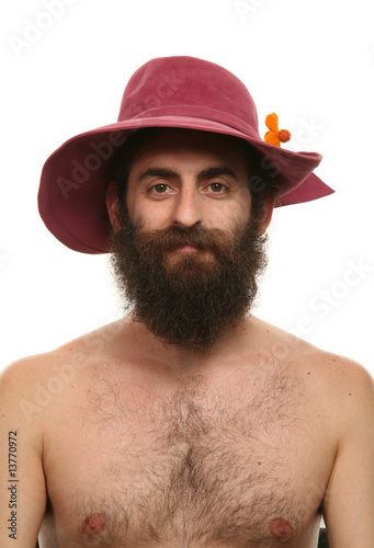 homme avec un chapeau photo