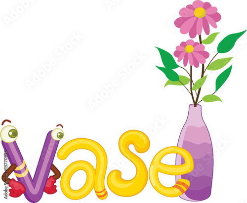 v for vase