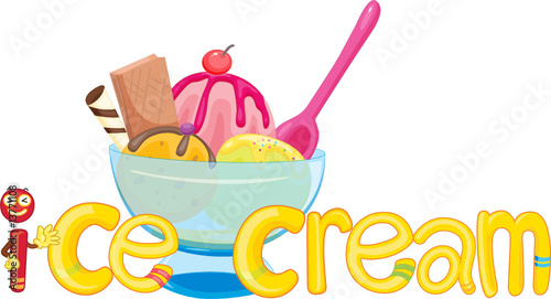 i for ice-cream