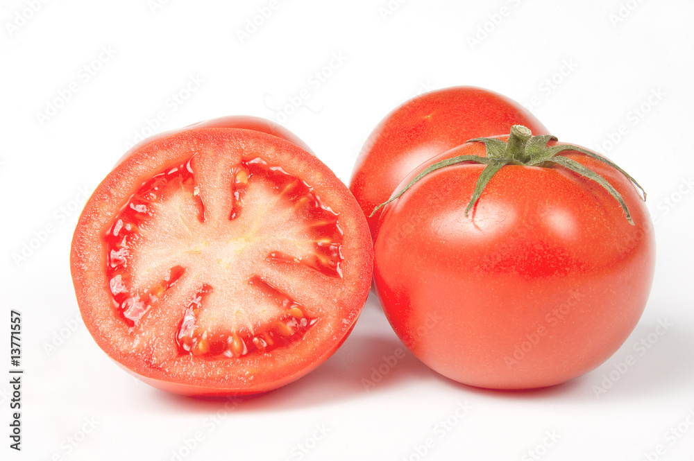 Four jucy tomatoes