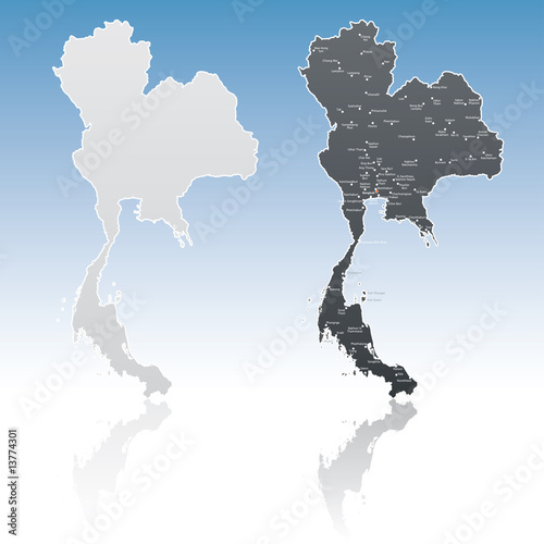 Thailand Map