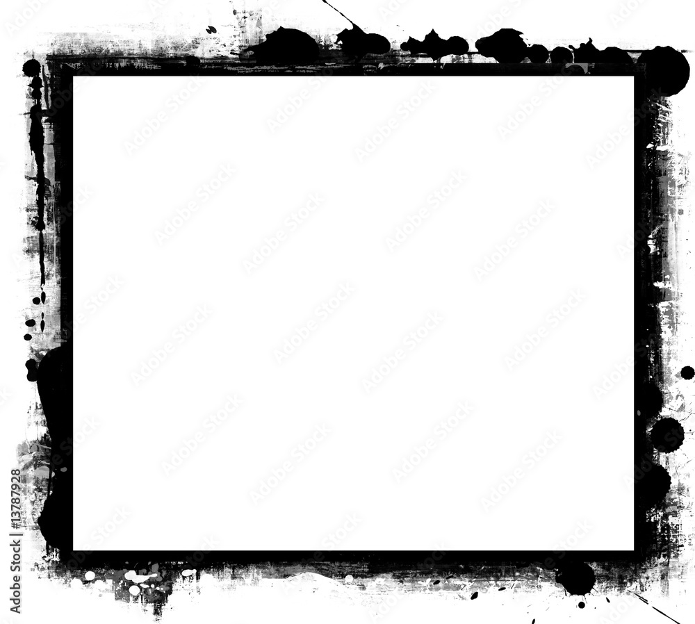 Computer designed grunge border Computer designed grunge border