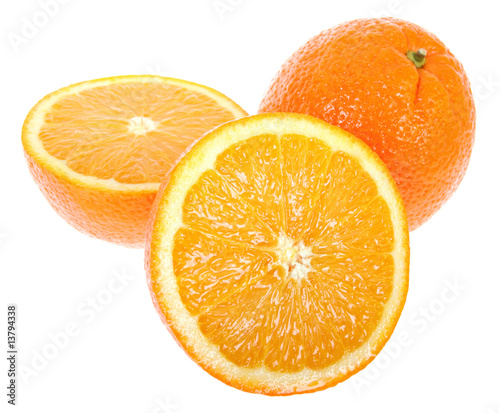 Fresh juicy oranges