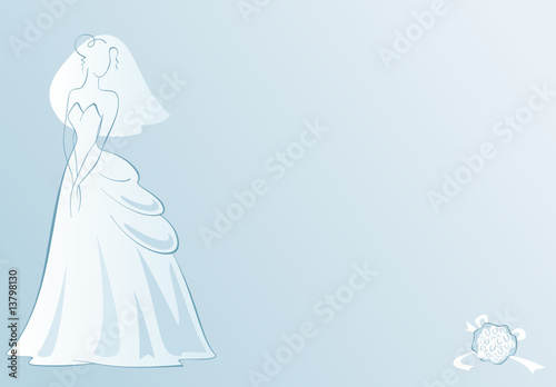 white bride
