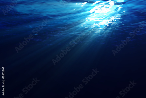 Underwater Light Rays © Peter Kovacs