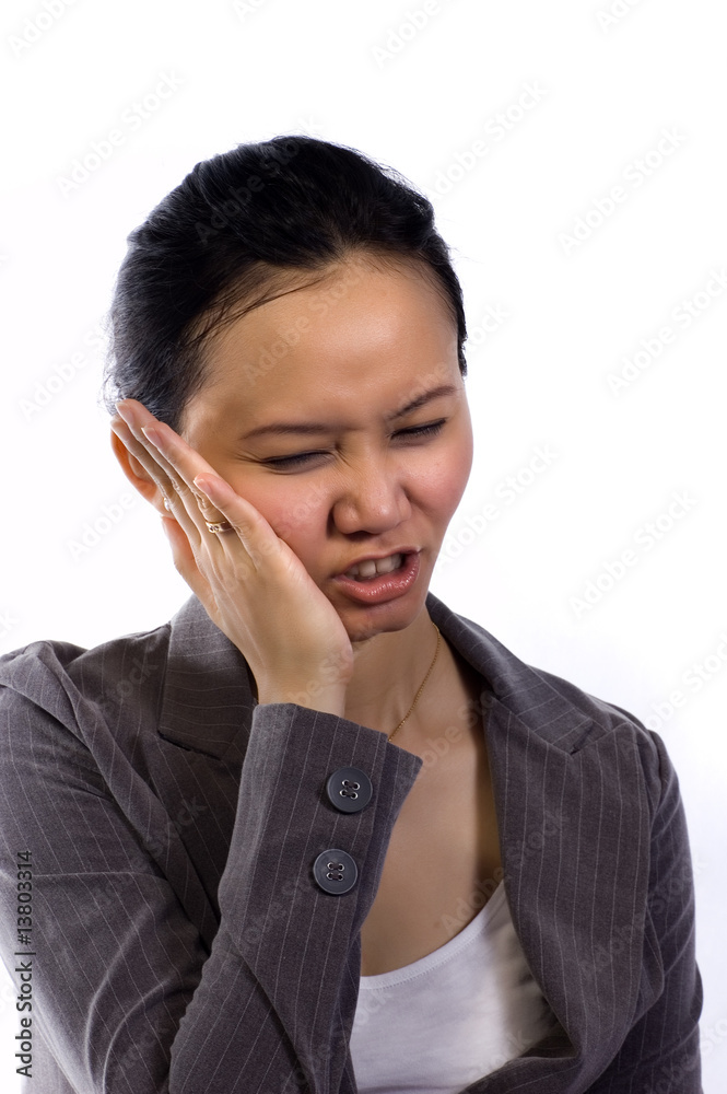 Asian Woman Stress Asian Woman Stress