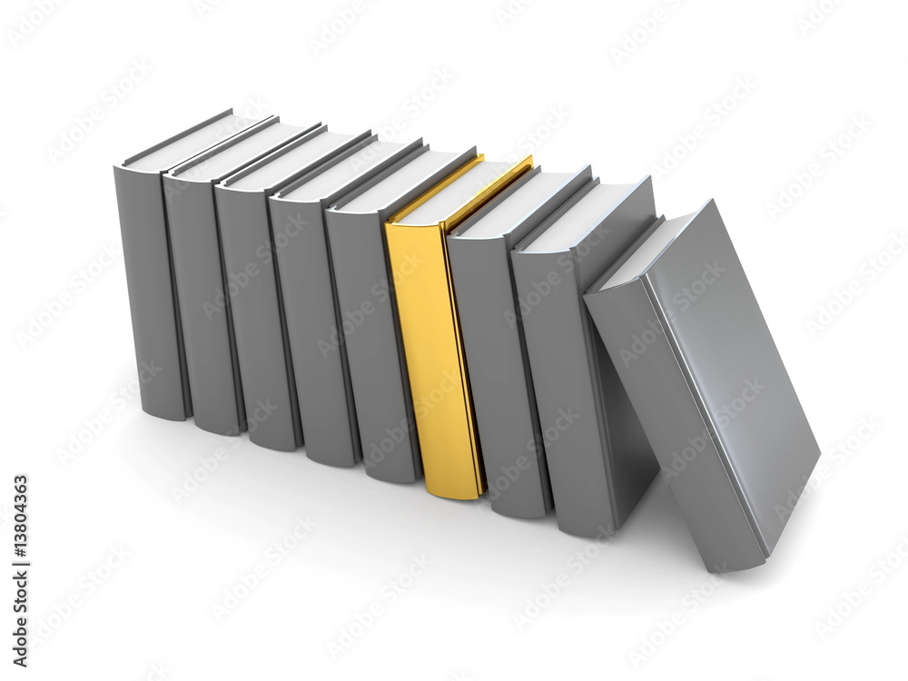Gray and gold books Gray and gold books