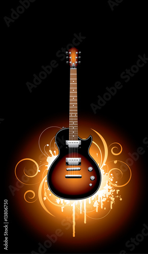 the fire guitar