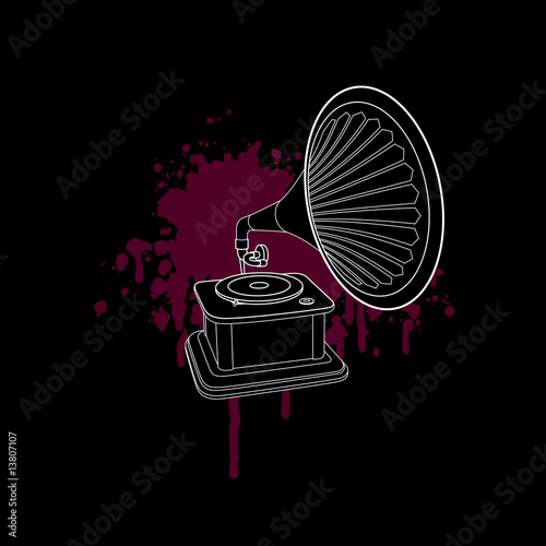 gramophone photo