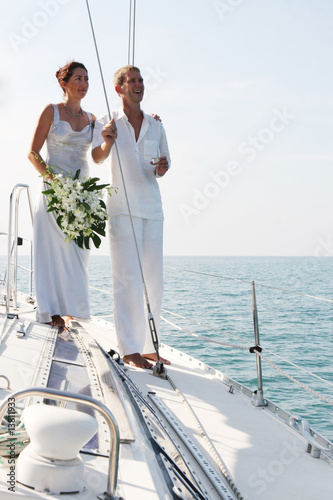 Couple on cruise. photo