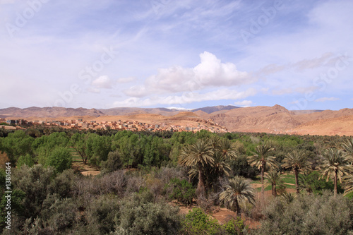 palmeraie de tinghir, Maroc