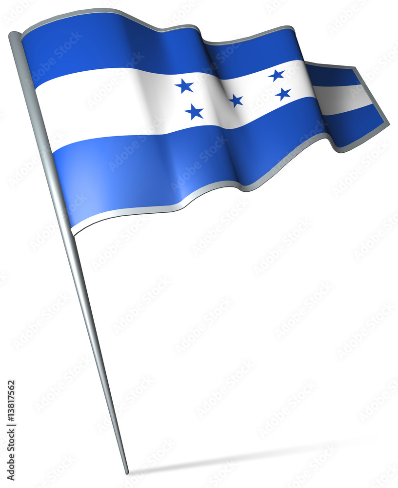 Flag pin - Honduras