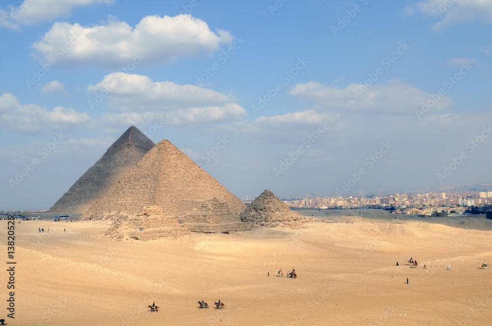 Naklejka premium Pyramiden Kairo Ägypten