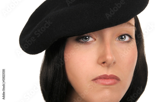 Woman In Beret