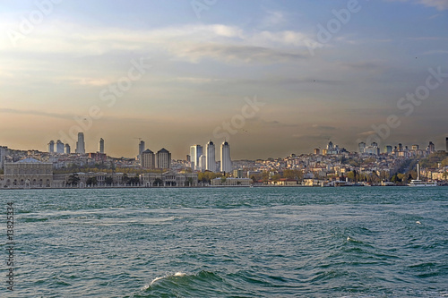 view of Istanbul by Bosporus