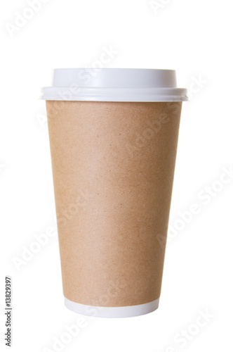 Coffee To Go Cup Isolated
