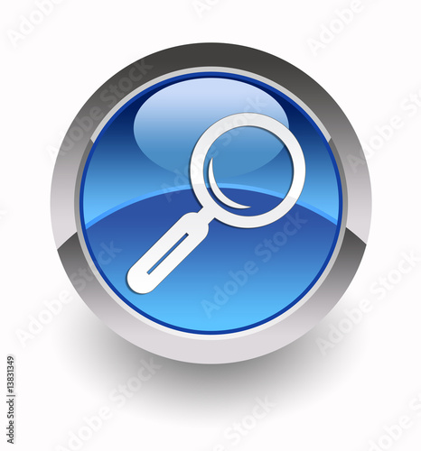 Search glossy icon photo