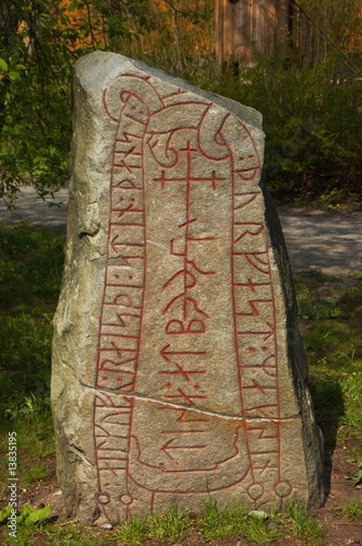 Ancient rune stone