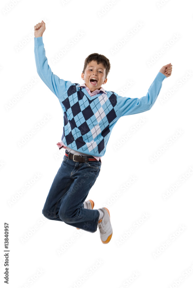 Child jumping