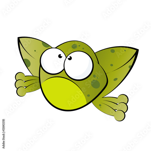 frosch kröte cartoon