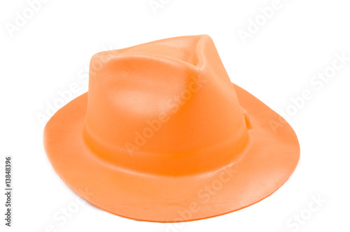 orange hat for dutch holiday called queensday photo