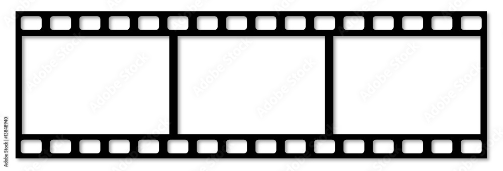 Filmstreifen (10x15 Felder für Bilder)